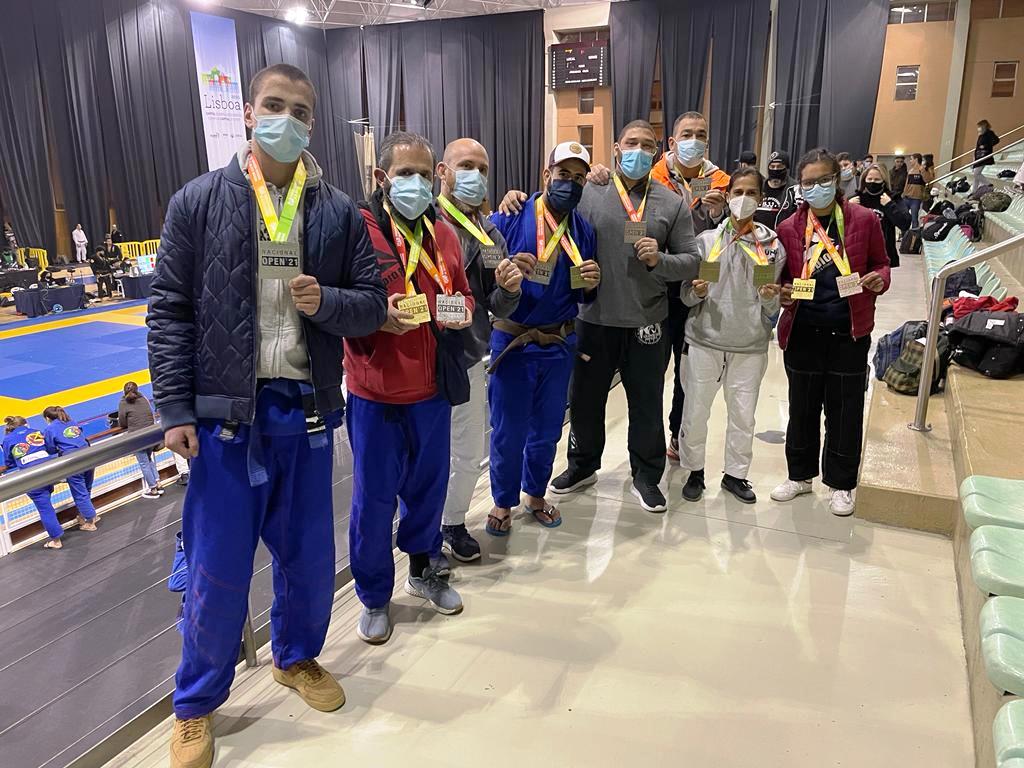 Jiu-Jitsu: Brigantinos conquistam 13 medalhas no Nacional Open em Lisboa