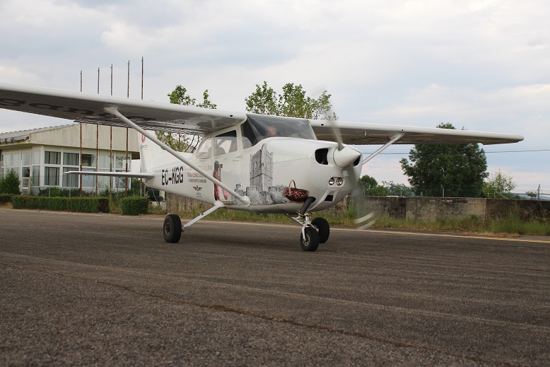 Aeroclube de Bragança volta a fazer voos solidários desta vez para ajudar vítimas de violência doméstica