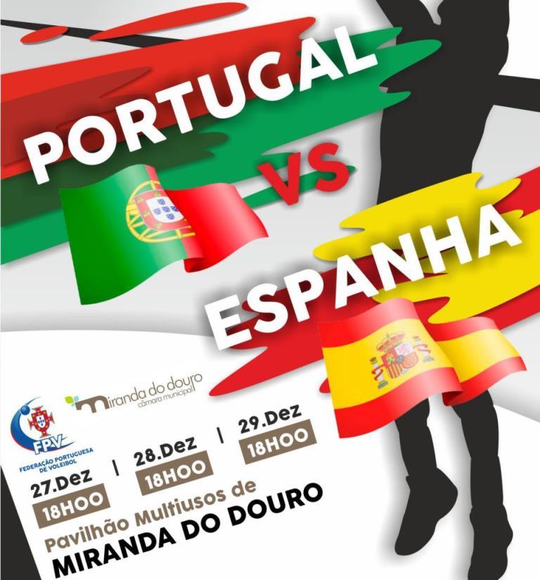 Voleibol: Portugal realiza três jogos em Miranda do Douro