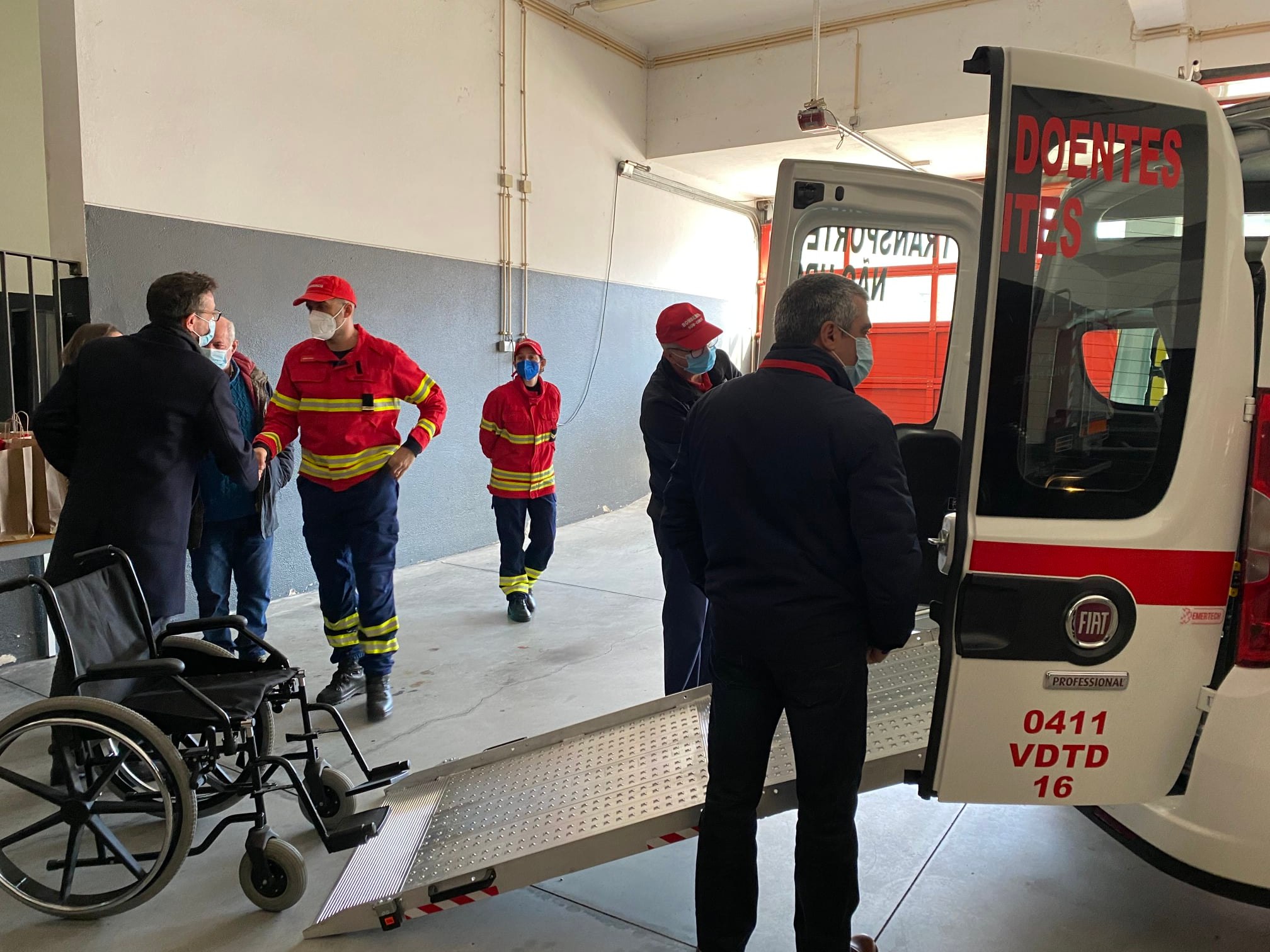 Município de Vila Flor oferece ambulância à corporação local