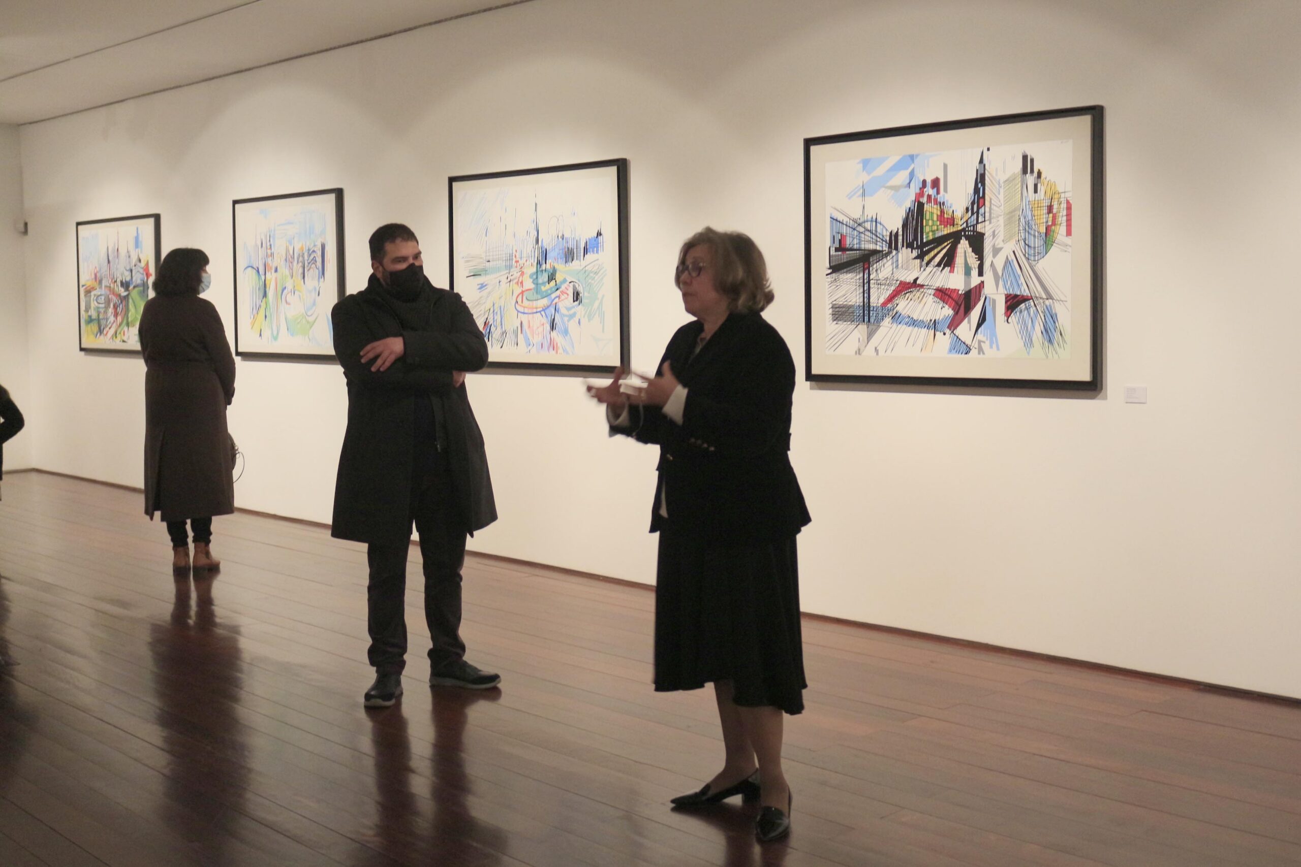 Exposições de Nadir Afonso e de colectivo de artistas Brigantinos no Museu do Abade de Baçal