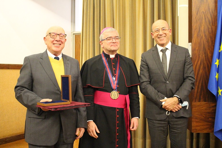 D. José Cordeiro ganha medalha de honra do IPB na celebração dos 39 anos do politécnico