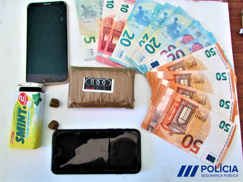 PSP de Bragança deteve jovem por tráfico de droga e outros três por conduzirem bêbedos