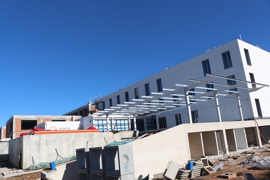 Obras no Hospital Privado de Bragança retomadas depois de paragem de dois meses
