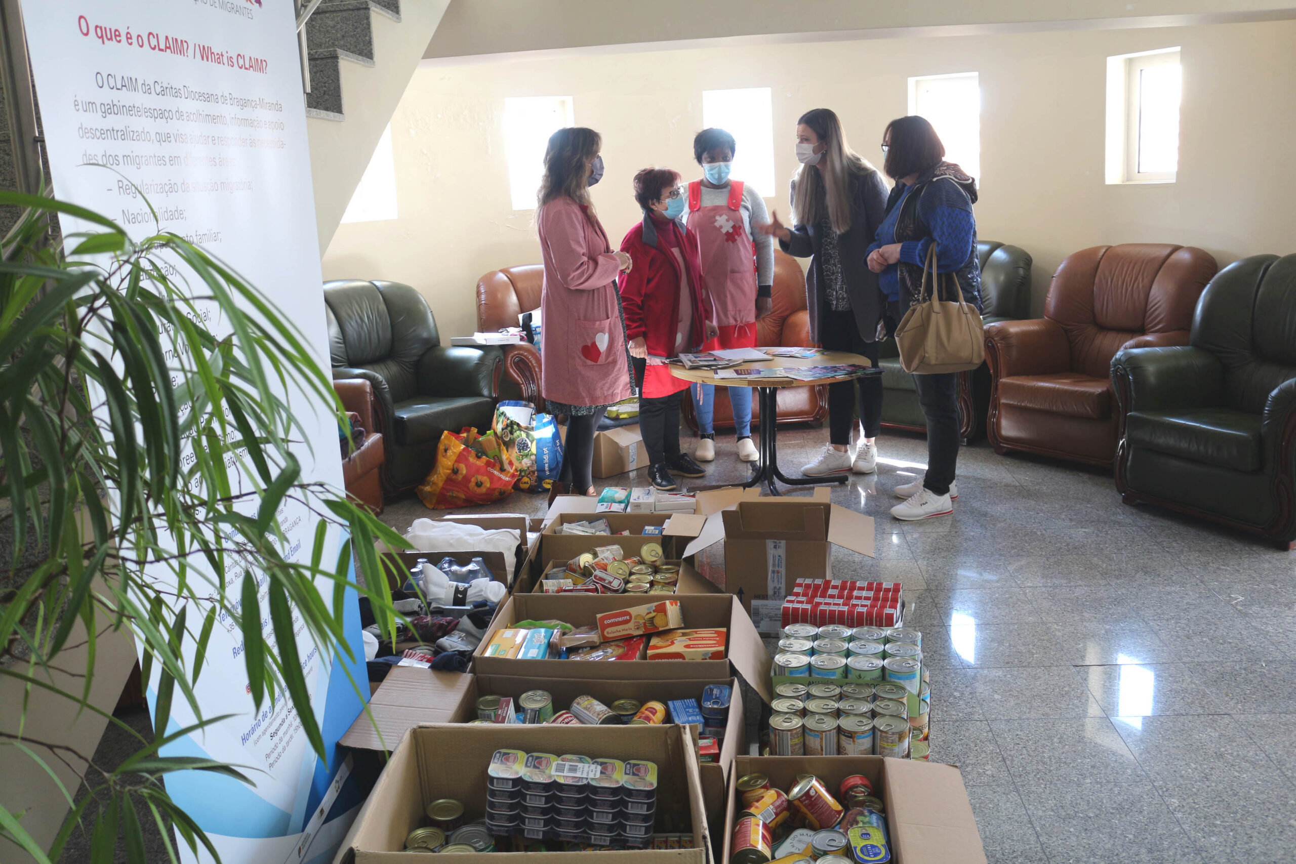 Comunidade ucraniana em Bragança organiza recolha de bens para enviar para a Ucrânia