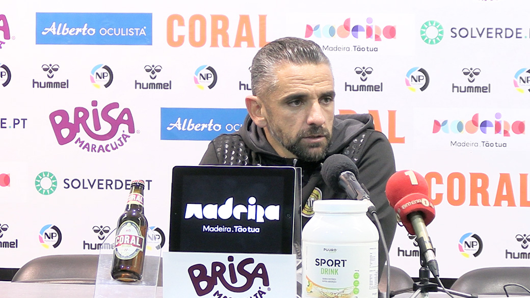 Rui Borges (Nacional): “Estamos focados em levar o Nacional à primeira liga”