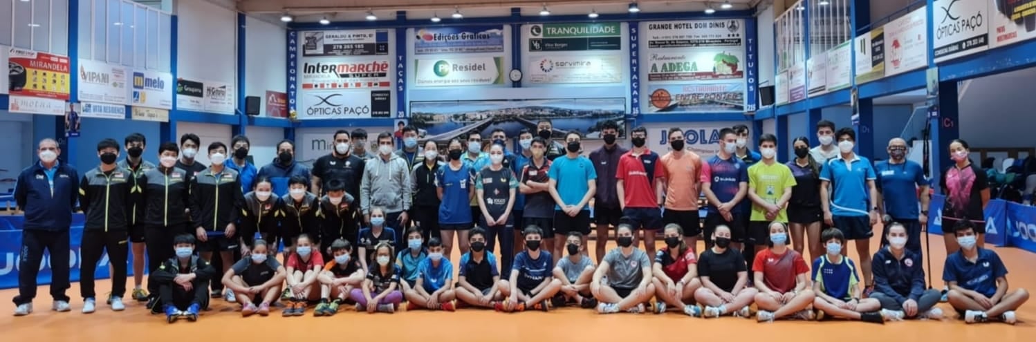 Ténis de Mesa: Centro de Treino Internacional de Mirandela alcança números impressionantes no primeiro ano de abertura