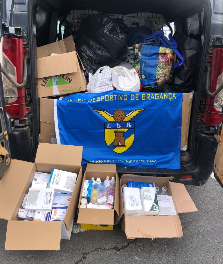 Futebol: GDB angariou bens para ajudar o povo ucraniano