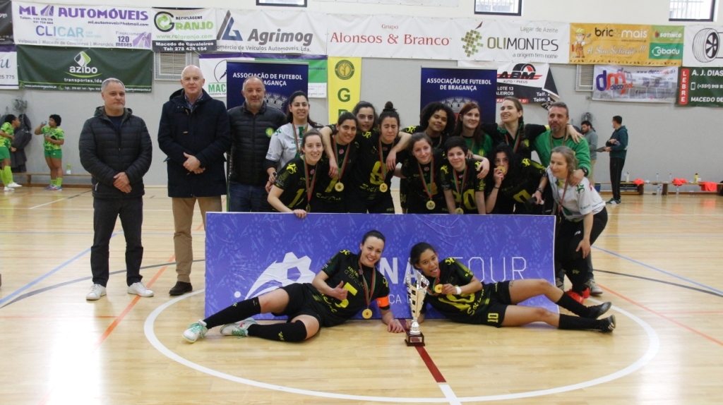 Futsal feminino: Grupo Desportivo Macedense faz a dobradinha