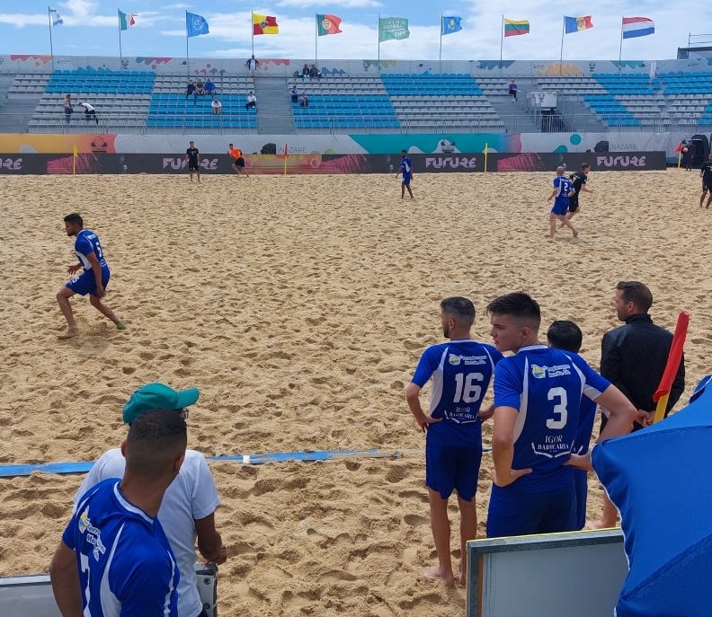 Futebol de Praia: Vila Flor SC perde primeiro jogo da Euro Winners Challenge