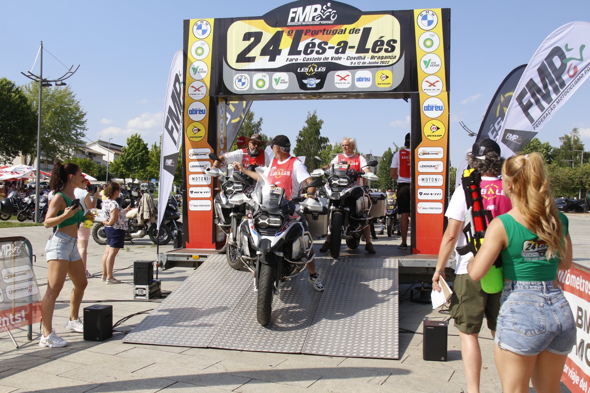 Mototurismo: Bragança recebeu perto de 2500 motards do Portugal Lés-a-Lés