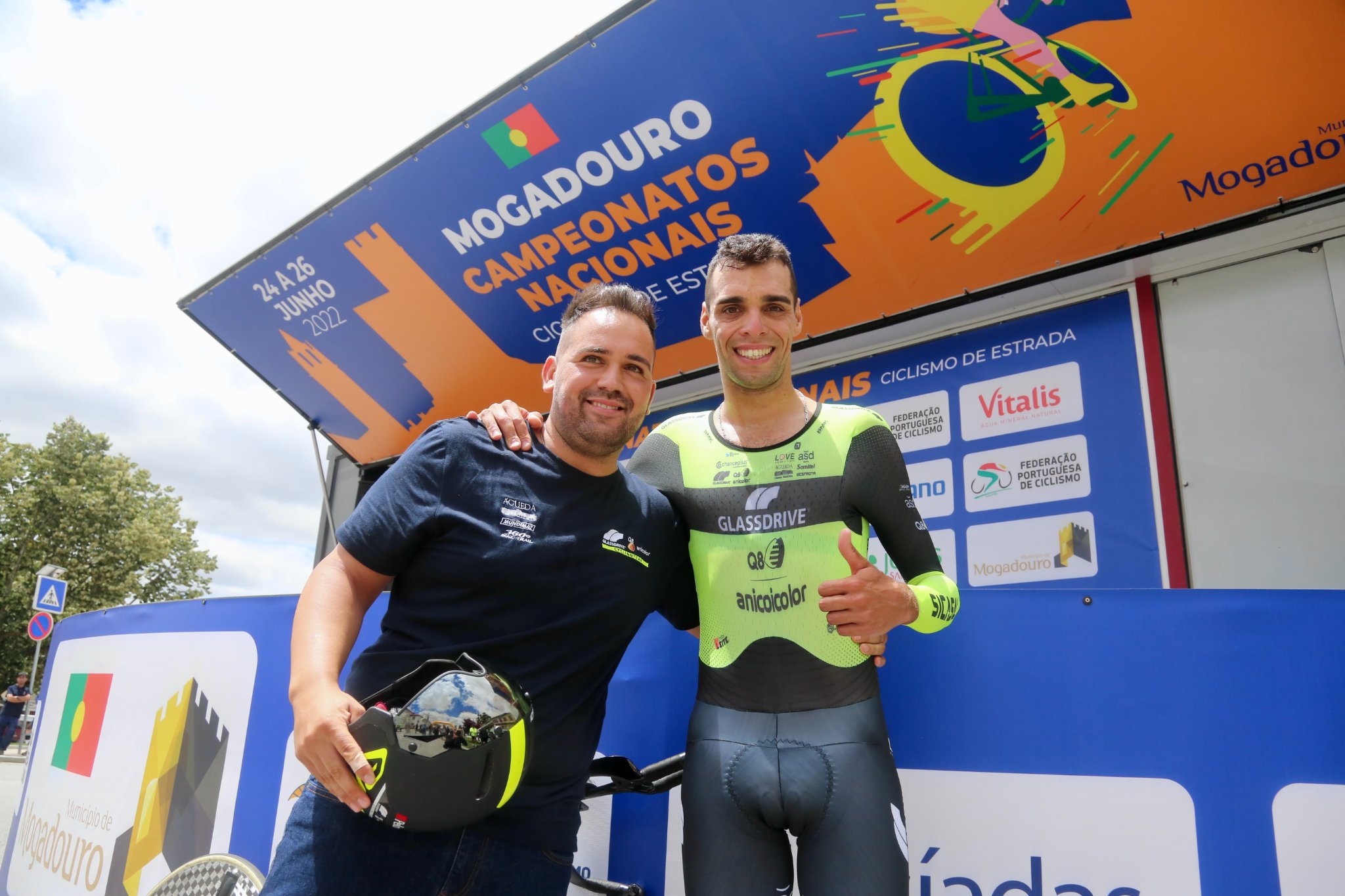 Ciclismo: Rafael Reis e Daniela Campos conquistam título nacional de contrarrelógio em Mogadouro