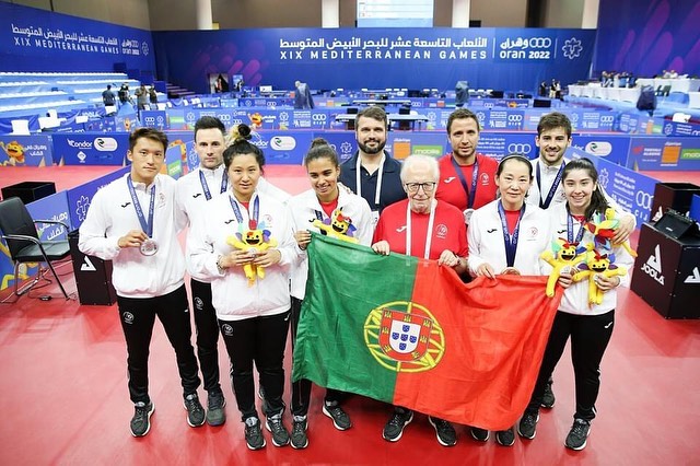 João Geraldo e Matilde Pinto conquistam medalhas de prata e bronze com as cores de Portugal nos Jogos do Mediterrâneo
