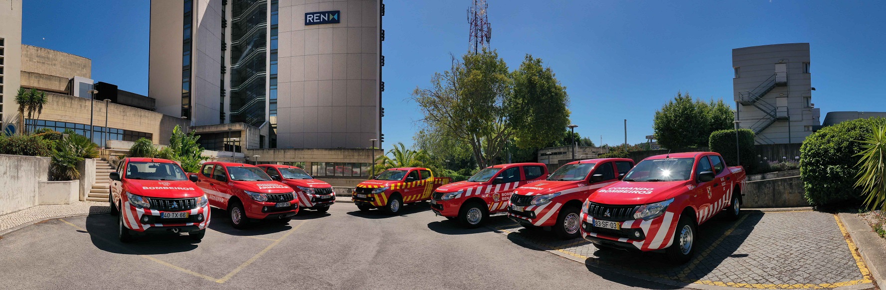Corporações de Macedo e Miranda recebem viaturas todo o terreno oferecidas pela REN