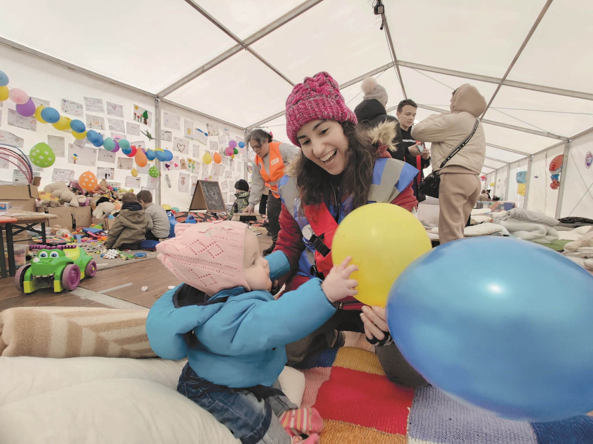 “Não vim preocupada nem com medo porque sabia que, se estava disposta a ajudar, ia ser bem-vinda”