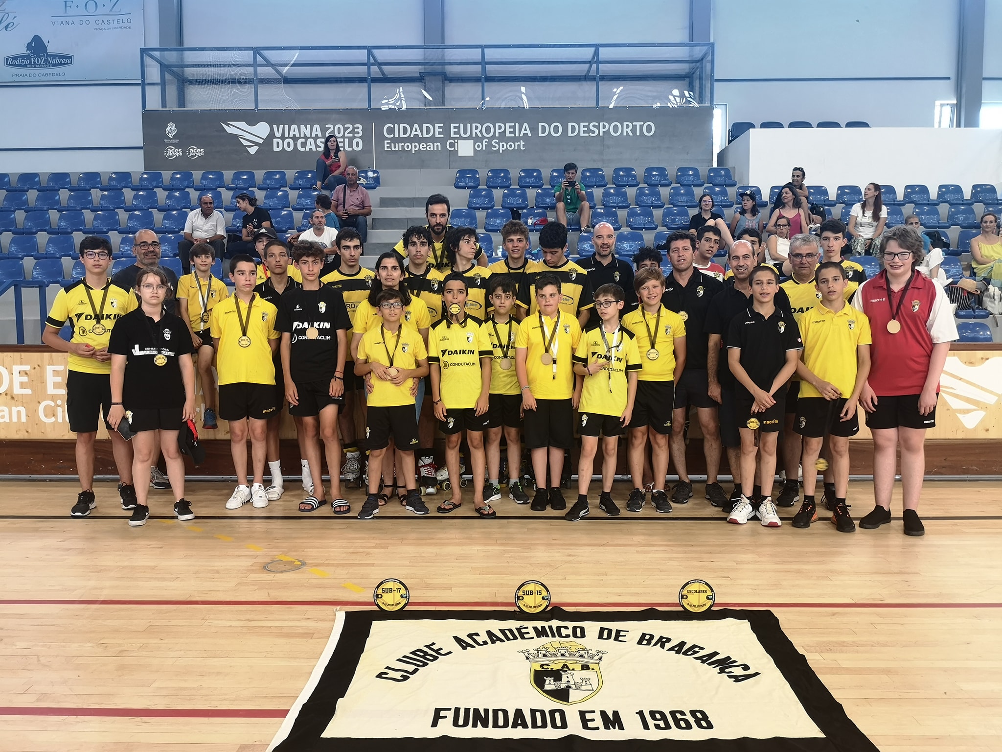 Clube Académico de Bragança conseguiu três pódios em Viana do Castelo