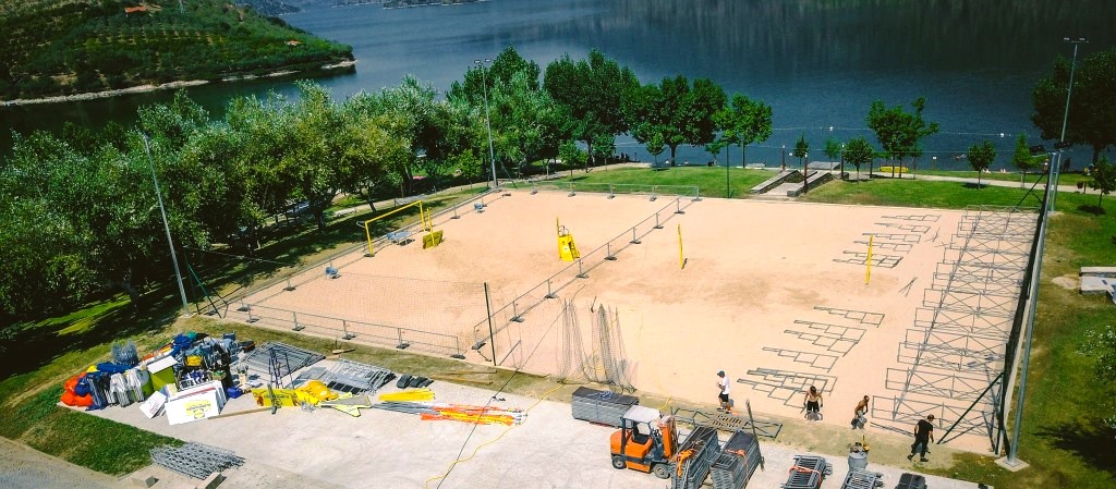Voleibol de Praia: Terceira etapa do Campeonato Nacional começa amanhã em Freixo de Espada à Cinta