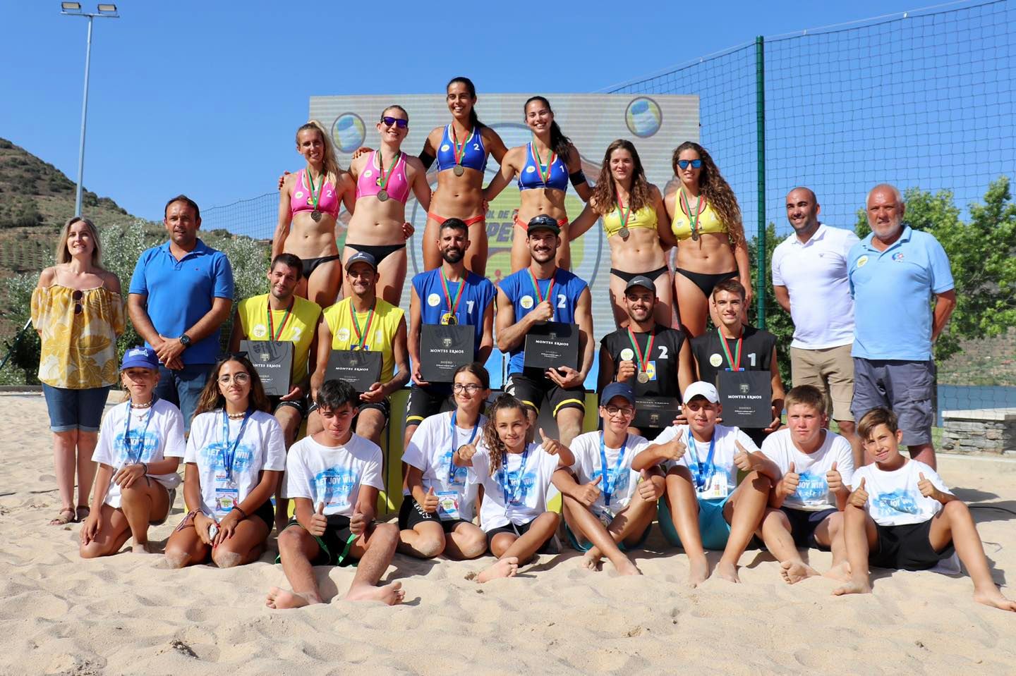 Voleibol de Praia: Freixo de Espada à Cinta consagrou vencedores da terceira etapa do Campeonato Nacional