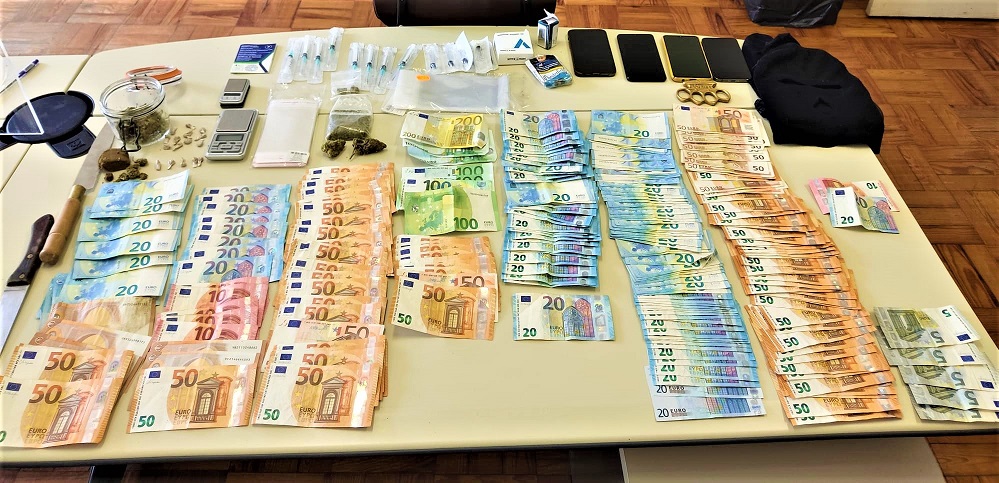 Apresentações nas autoridades para detidos por tráfico de droga em Bragança