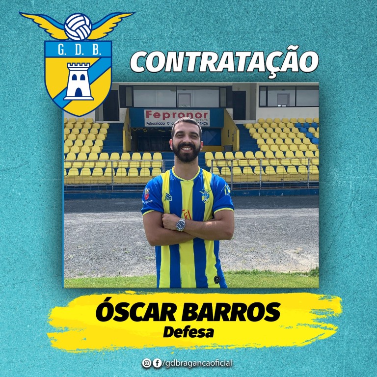 GDB assegura contratação do defesa Óscar Barros