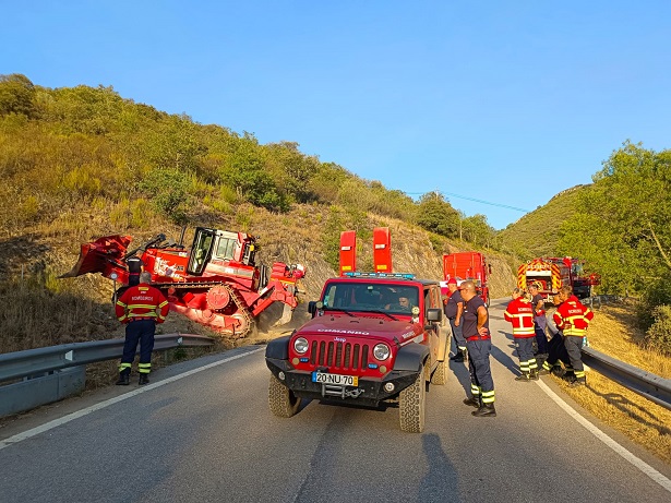Incêndio na freguesia de Gimonde está já em fase de rescaldo