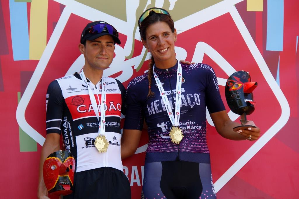 Ciclismo: David Vivas e Liliana Silva vencem Bragança Granfondo