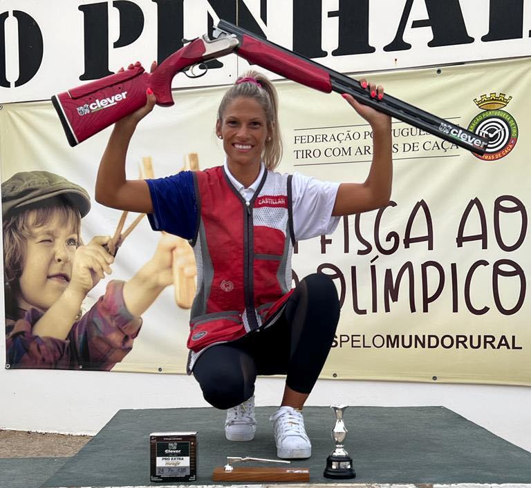 Tiro ao Prato: Cidália Fernandes é campeã nacional em TRAP 5 e quer revalidar o título mundial