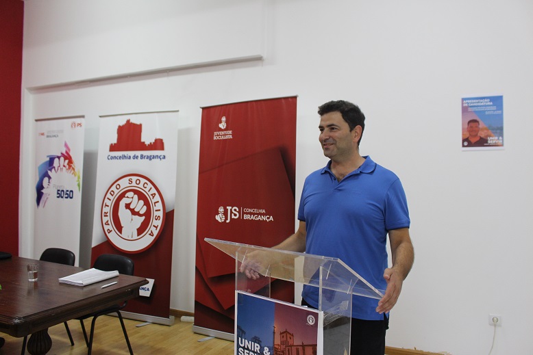Miguel Sampaio da Veiga está na corrida à presidência da Concelhia do PS de Bragança