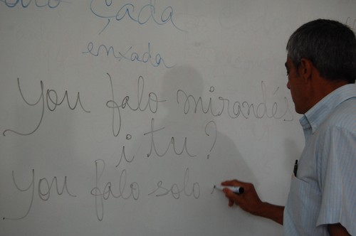 Está a aumentar o número de alunos que escolhem estudar mirandês