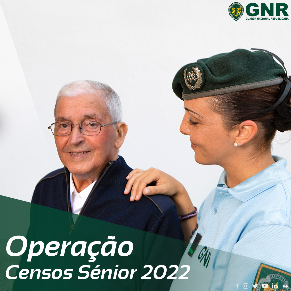 Operação “Censos Sénior” 2022 da GNR começa hoje