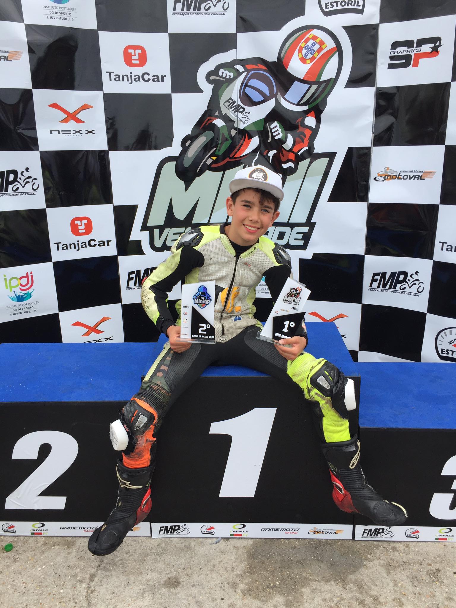 Motociclismo: Piloto brigantino conquista título nacional de minivelocidade em moto 5