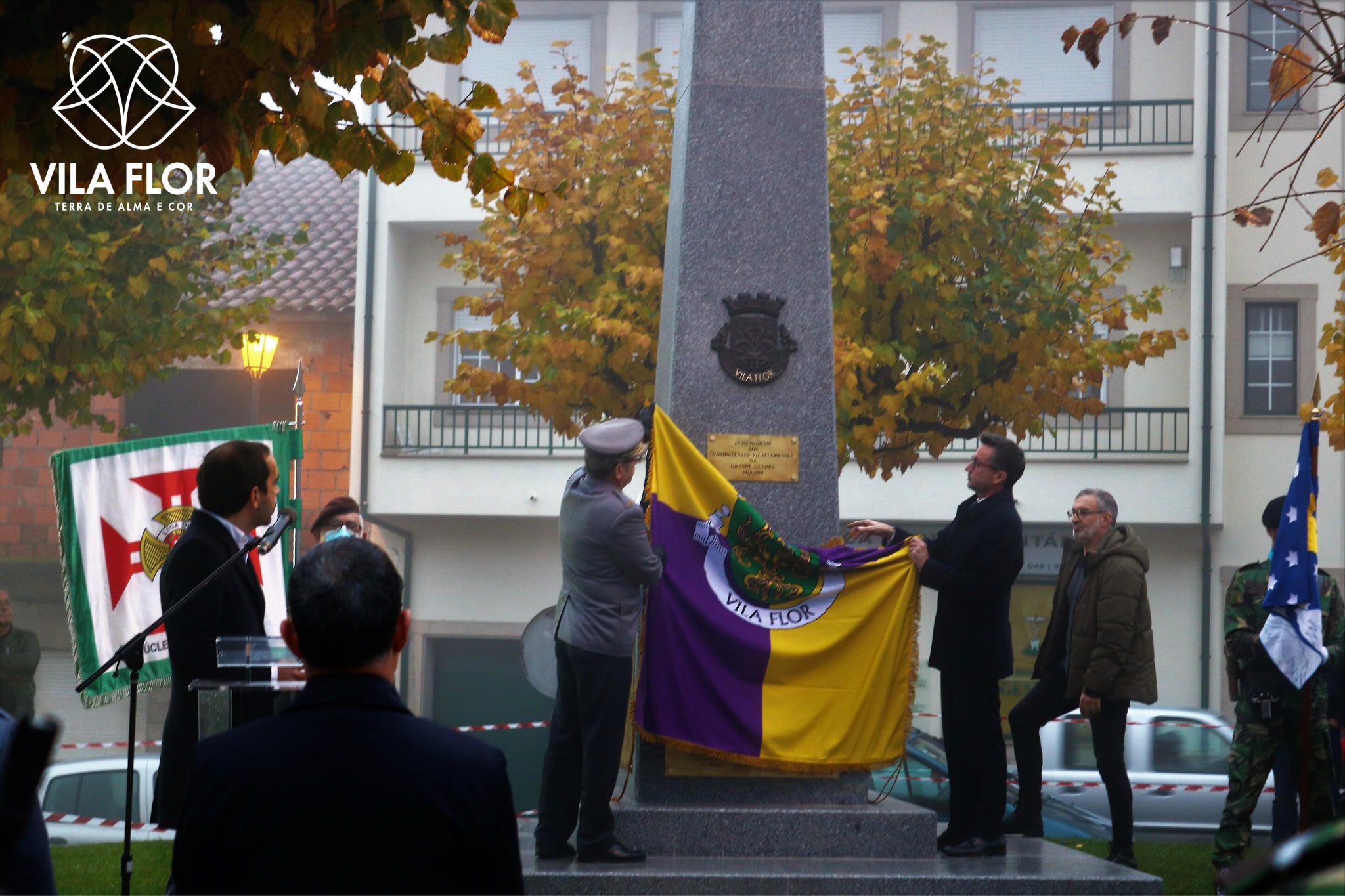 Inaugurado monumento de homenagem aos militares de Vila Flor que participaram na 1ª Guerra Mundial