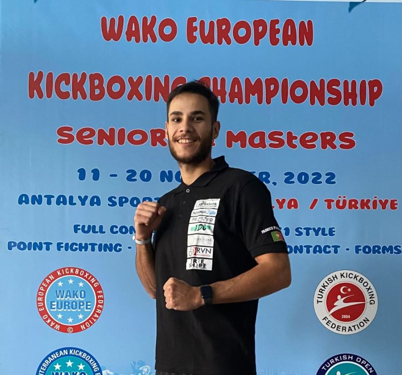 Kickboxing: Fabrice Fernandes ganhou experiência no Campeonato da Europa de Kickboxing