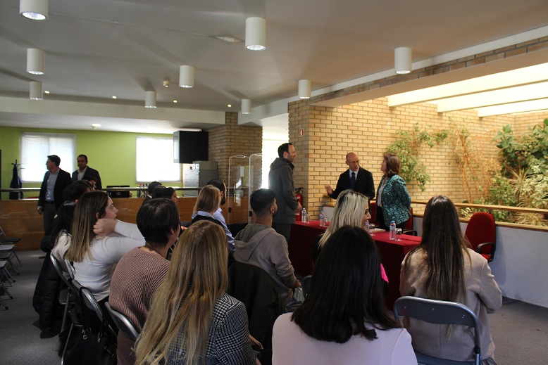 Ministra do Trabalho esteve no IPB com alunos que mudaram de vida graças ao programa UPskill