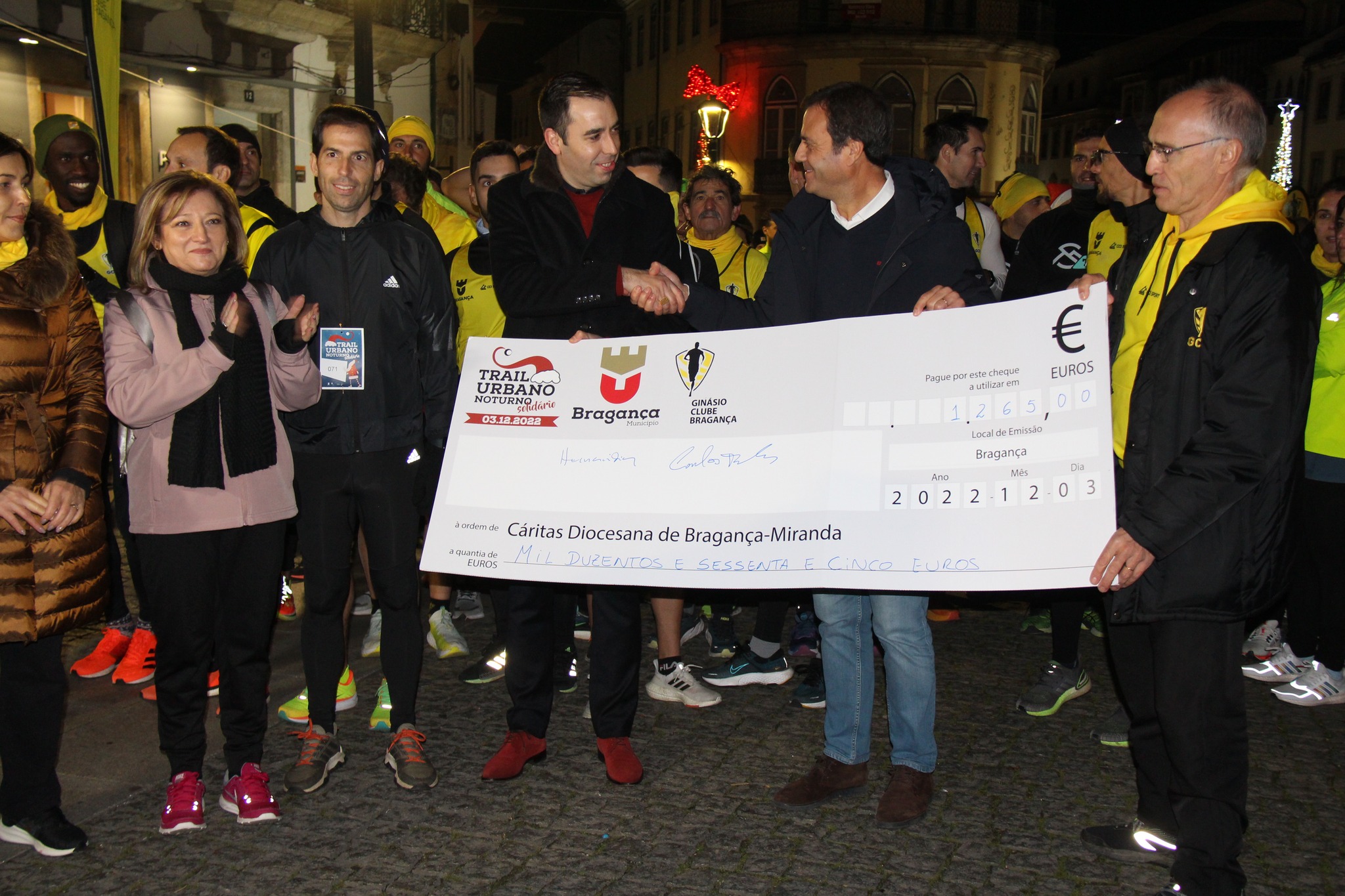 Trail nocturno reuniu 260 participantes em nome da solidariedade