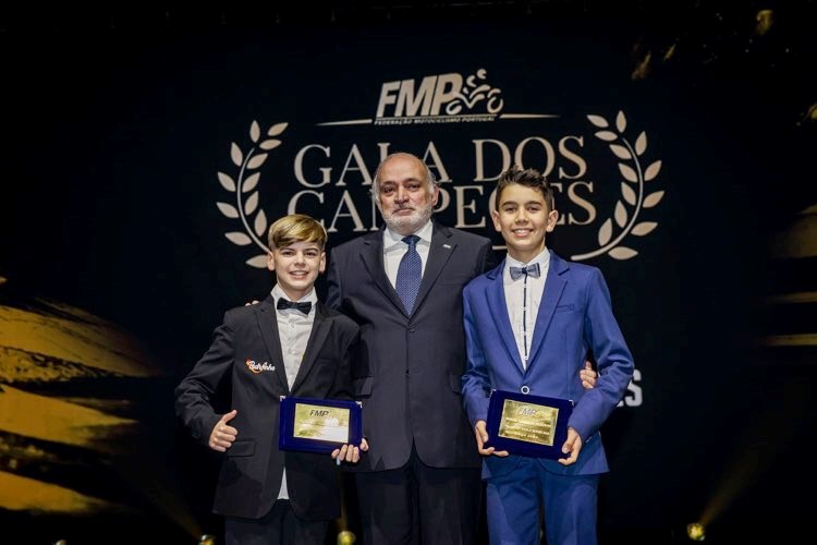 Tiago Rafael premiado na Gala dos Campeões FMP