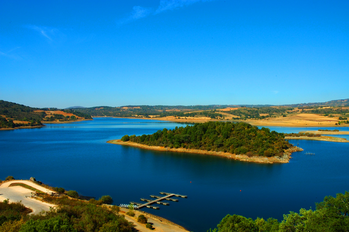 Albufeira do Azibo já tem 90% da capacidade de água devido à chuva dos últimos tempos