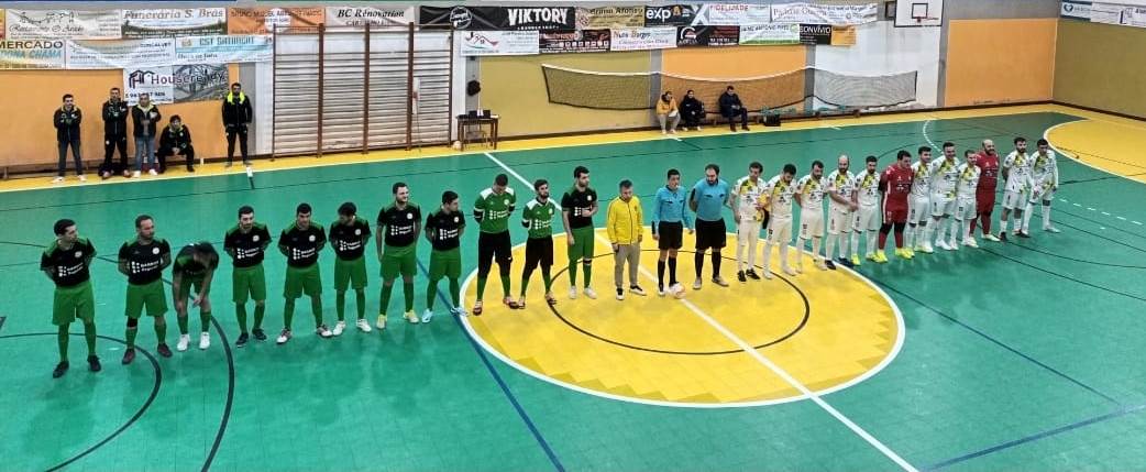 Futsal: Poker de Luciano coloca GD Torre Dona Chama em vantagem na Taça Distrital de Futsal