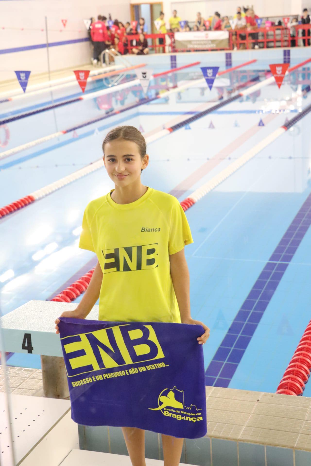 Natação: Atleta da Escola de Natação de Bragança chamada à selecção regional