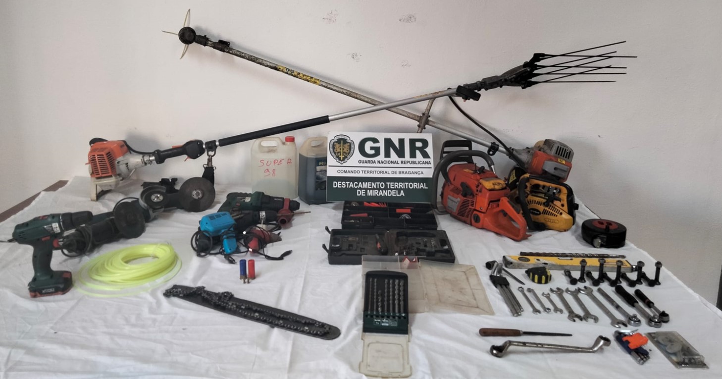 Jovem detido por furto e posse de arma proibida em Vila Flor