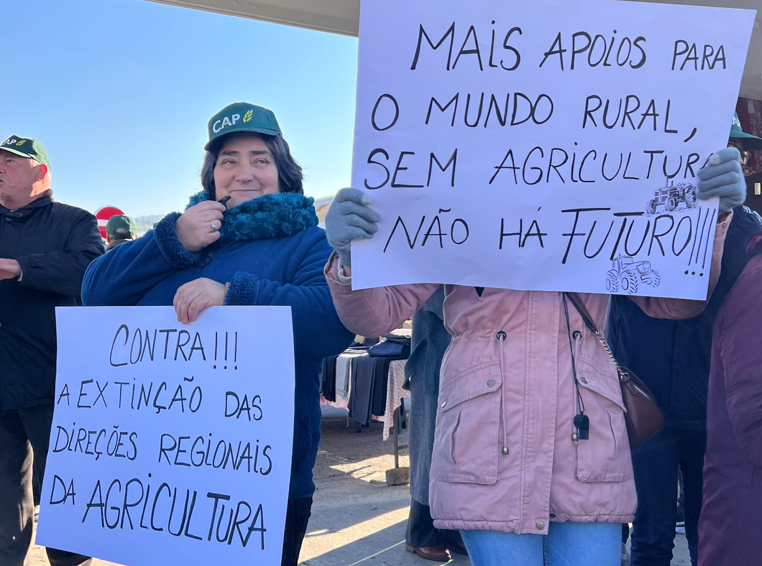 Milhares de agricultores manifestaram-se em Mirandela “contra a incompetência de quem governa”