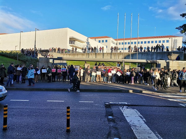 Greve dos professores chegou em força ao distrito de Bragança