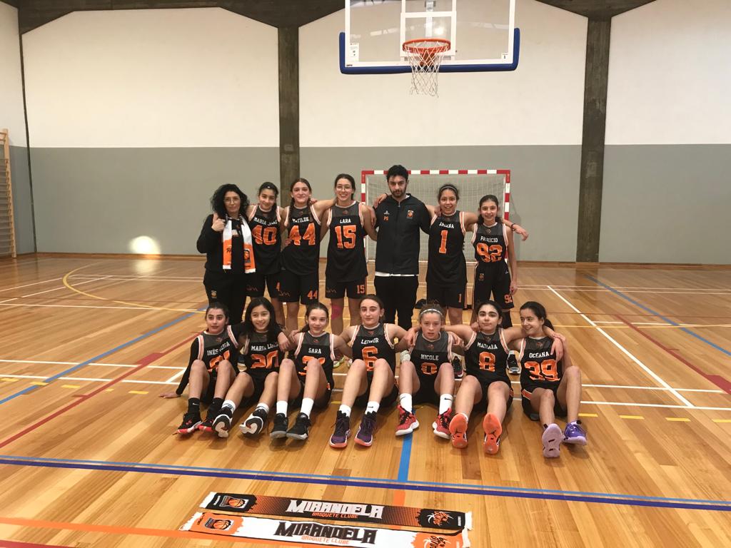 Mirandela BC garante qualificação para o Campeonato Nacional sub-14 feminino