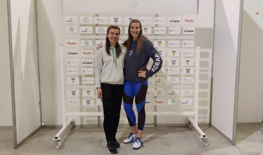 Brigantinas Eva Fernandes e Cláudia Rodrigues em bom plano nos Campeonatos Nacionais de Clubes