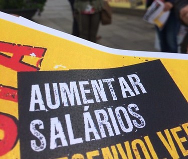 CGTP organiza protesto em Bragança em luta pelo aumento geral dos salários