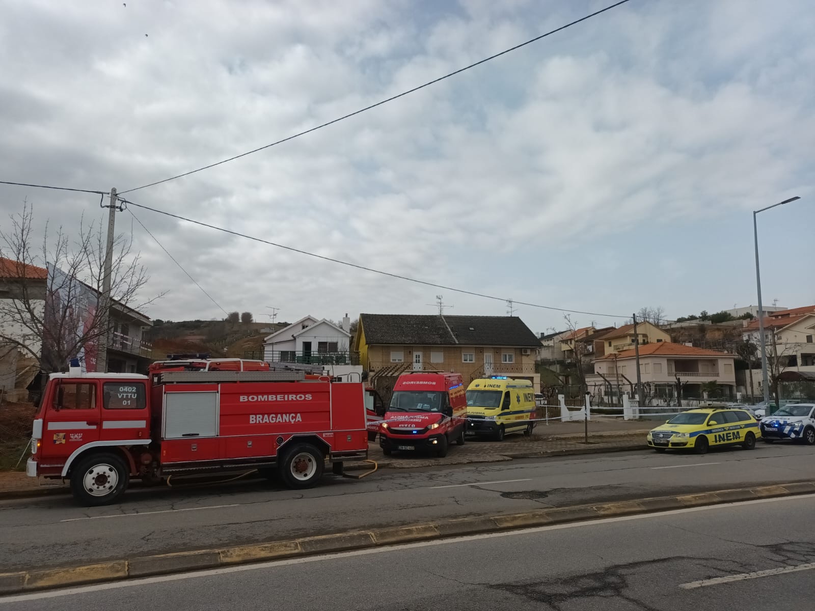 Casal de idosos morre em incêndio na habitação em Bragança