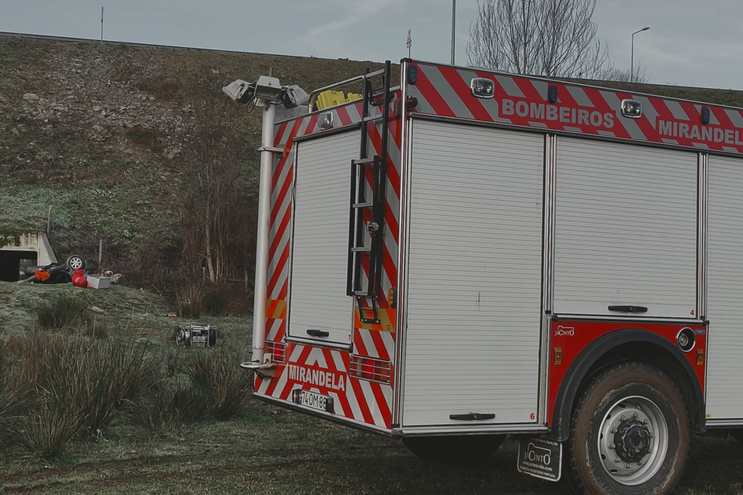Jovem ferido com gravidade num despiste em Mirandela