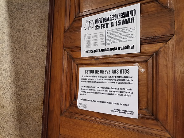 Julgamentos estão a ser adiados em Bragança devido à greve dos funcionários judiciais