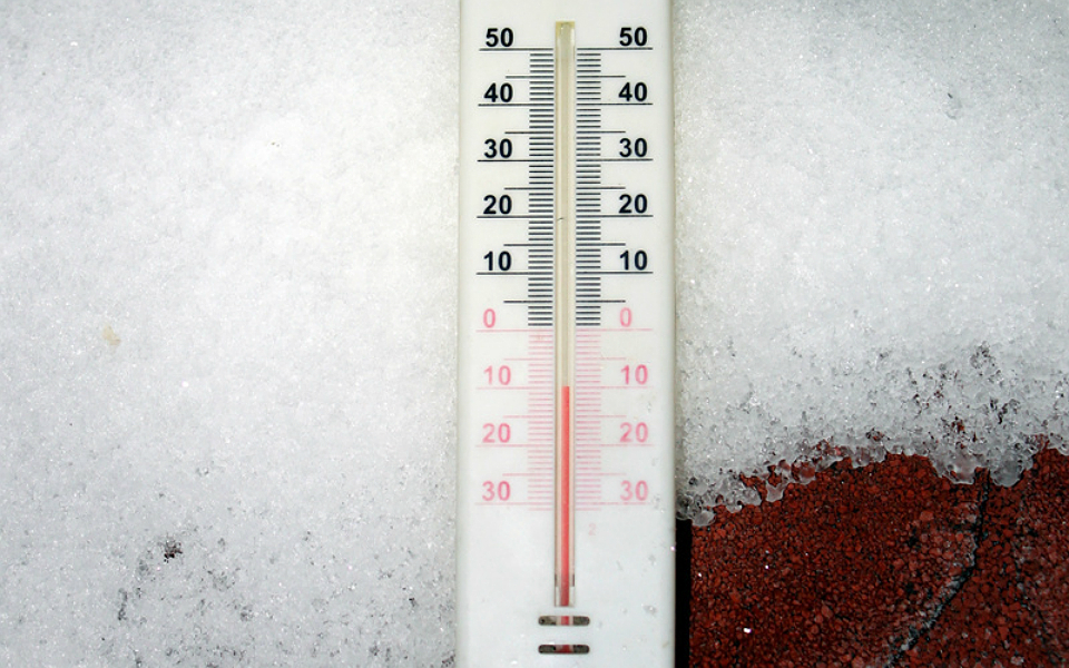 Temperaturas abaixo de zero deixam distrito sob aviso amarelo