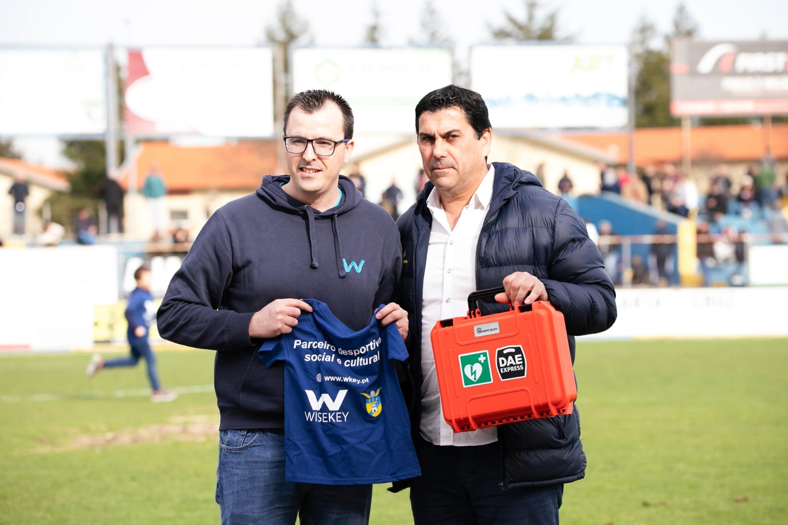 Futebol: GD Bragança equipado com desfibrilhador automático externo